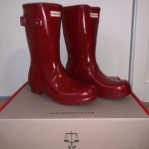 Hunter rain boots